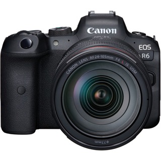 Picture of a black Canon camera
